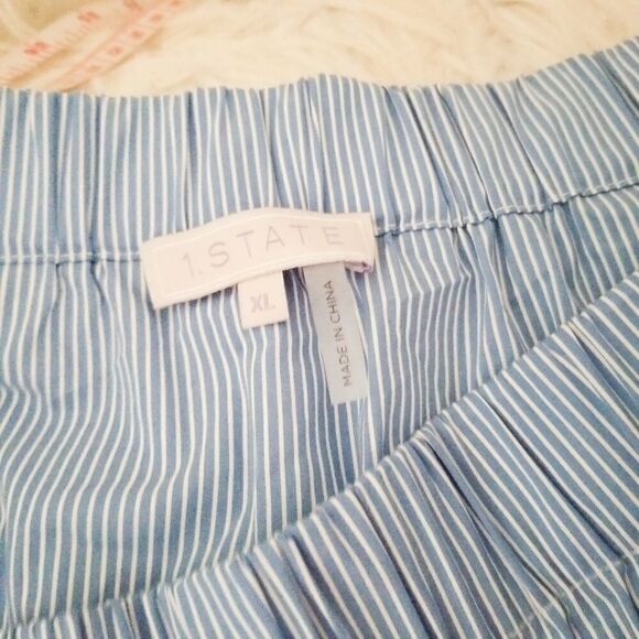 1. state off shoulder blouse with ties - Picture 7 of 8